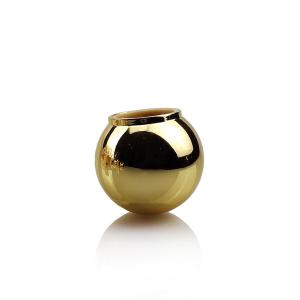 China Round Zinc Alloy Perfume Bottle Cap With Good Sealing Non Spill wholesale