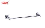 Brass Single Towel Bar Holder Bathroom Accessories Chrome OEM Brass Base Square