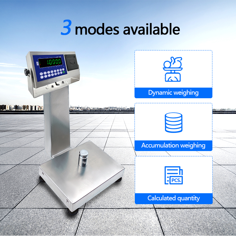 1 Advanced A8SP printing small platform scale square vertical bar 22cm*28cm 3kg capacity