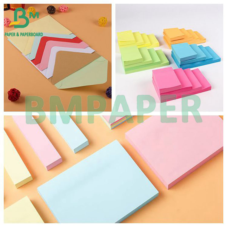 60 70gsm Colored Good Printing Uncoated Woodfree Cartoon Painting Paper 