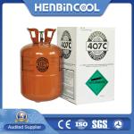 Colorless 11.3kg R407c Refrigerant Gas Can Gas 407c