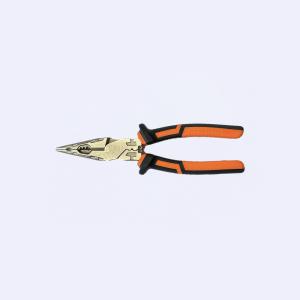 China 204mm Bending Long Thin Pliers Nickle Plated High Leverage Pliers wholesale
