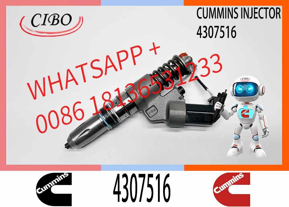 Factory OEM Quality Brand New Diesel Common Rail Fuel Injector Assembly 4307516 3087560 4384360 For C Ummins N14 Engine