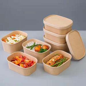 China 500ml Biodegradable Disposable Lunch Box For Food wholesale