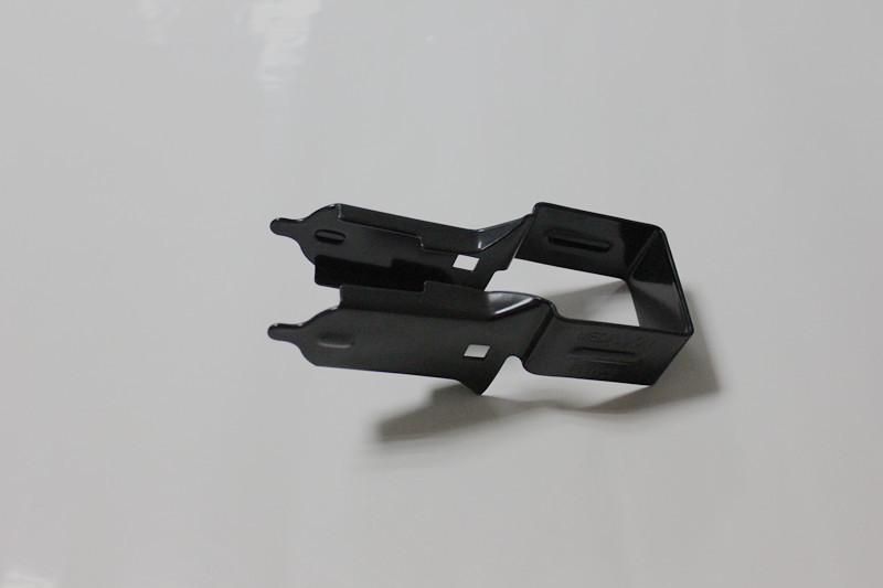 bracket, black painted metal stamped bracket for auto spare parts