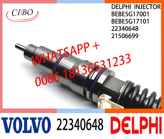 Fuel engine Diesel Injector 22340648 21506699 BEBE5G17001 BEBE5G17101 E3.4 for VOL MD16 P3622