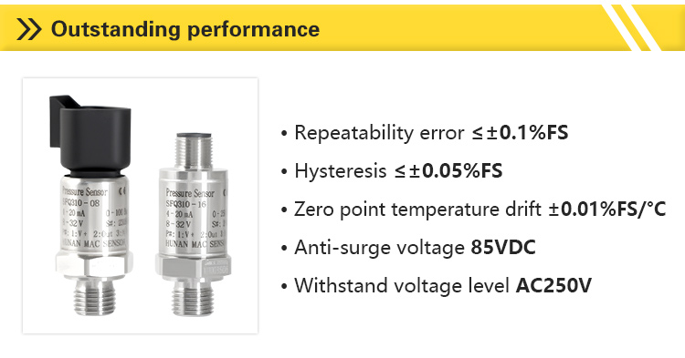 Analog Digital Hydraulic Brake Oil Pressure Monitoring System Sensor Transducer Pressure Transmitter Price