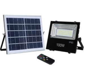 China SMD Brightest Solar Flood Lights , Solar Powered Outdoor Flood Lights 50w 100w 200w 300w wholesale