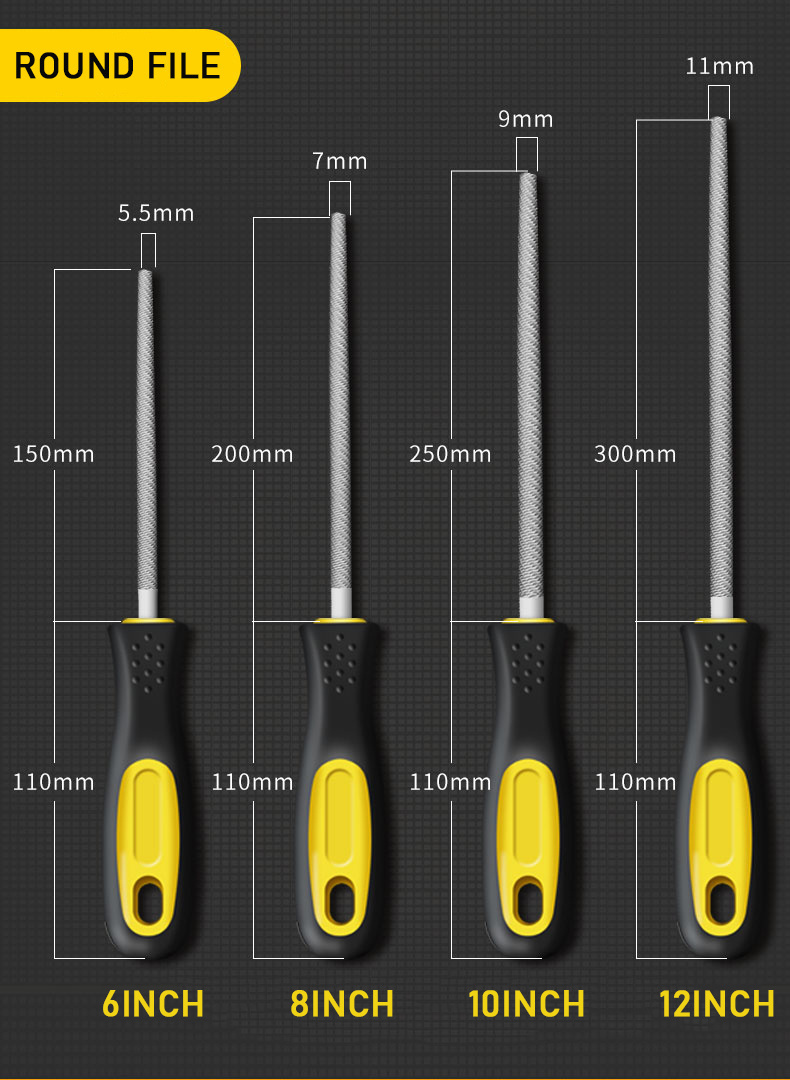Machinist&prime; S Tool Heavy Duty Triangular Files