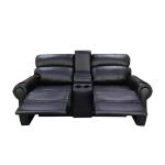 Home Theater VIP Room Bar Leather Recliner Sofa With Tea Table