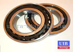 China 80*125*22mm 7216 AC Angular Contact Bearings GCR15 P4 Precision Red Brown wholesale