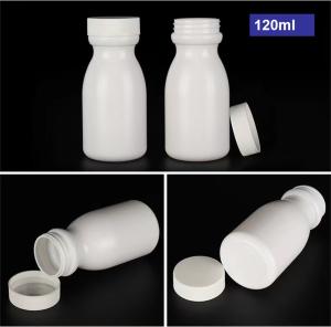 China 200ml Empty Plastic Medicine Bottles White HDPE Capsule Bottles wholesale