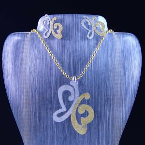 China High Quality Stainless Steel Jewelry Set LUS101 wholesale