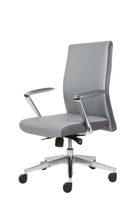 DIOUS Dia60mm Leather Revolving Chair High Back For Executive