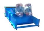 Minning Ore Vibratory Feeder , Vibrating Feeding Machine Carbon Steel Accurately