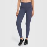 220gsm 80% Nylon Women Fitness Yoga Pants Shaping Multi Pocket Sports Leisure