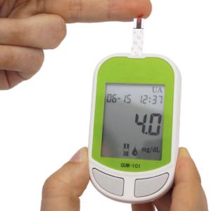 China HZ GUM-101 Blood Glucose Tester 7*52*18mm Uric Acid Test At Home wholesale