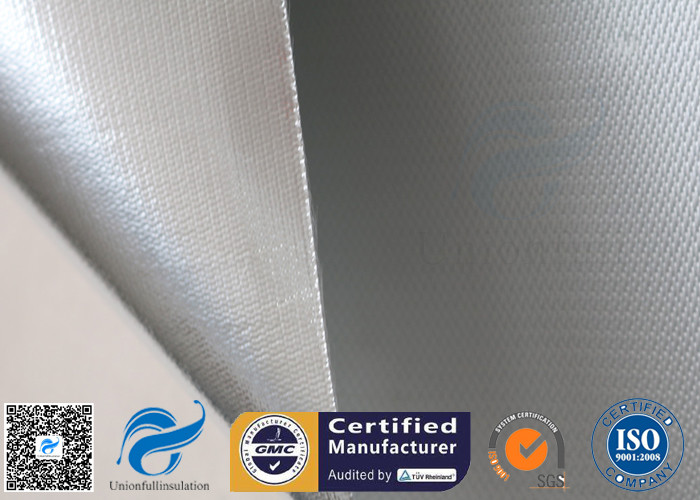 0.43mm Heat Reflective Silver Plated Fabric Aluminum Foil Fiberglass Cloth