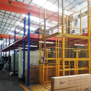 China 8 Tons Storage Mezzanine Platforms Loft Industrial Steel Mezzanine wholesale