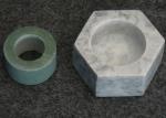 Hexagon Shape Stone Candle Holders , Marble T Light Candle Holders 6x7.2x3.5cm