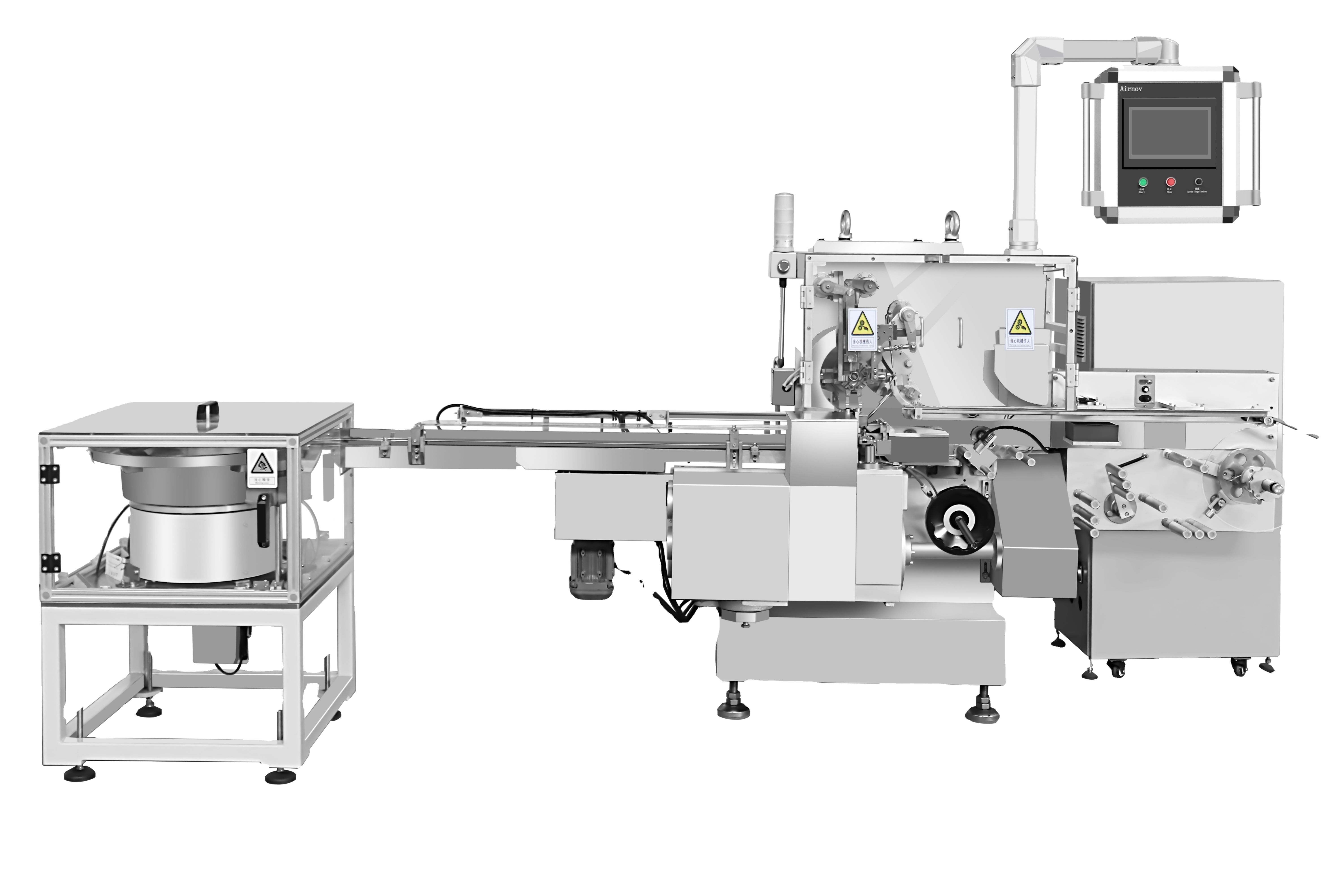 Speed 260 pcs/min Desiccant Heat Sealing Packing Machine for Precise and Fast Packaging