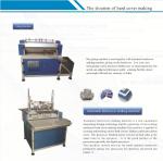 Blue Automated Album Making Machine Photo Book Making Equipment