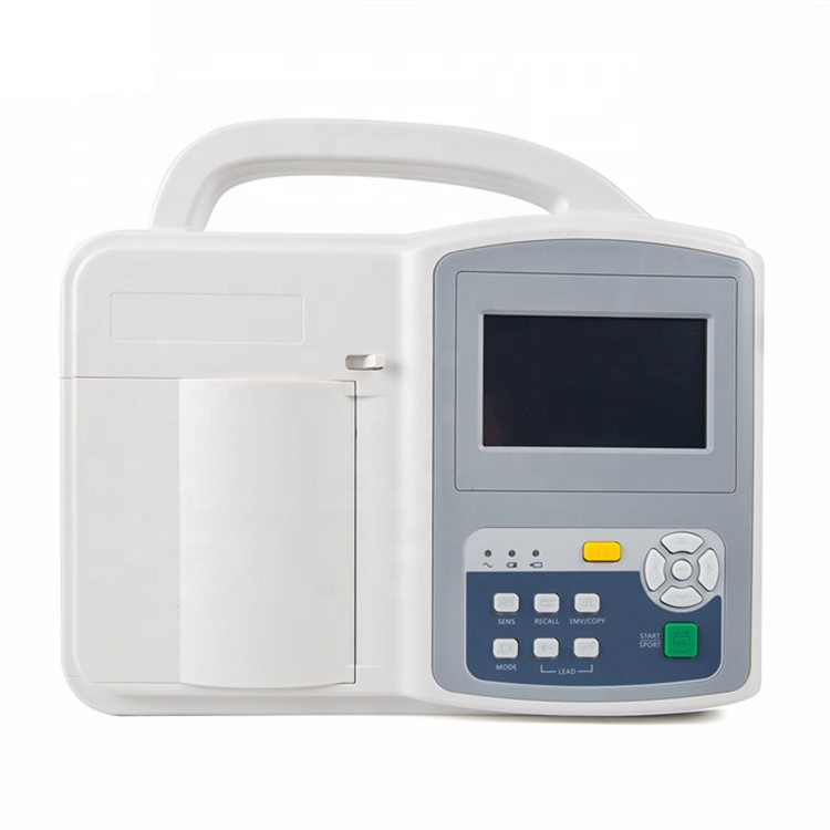 6 Channel Portable ECG Machine 12 Lead EKG Ectrocardiograph