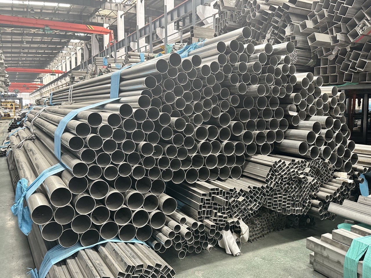 Rust Proof NO.1 6mm Stainless Steel 316l Pipe Round Hair Line Spiral Welded