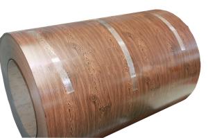 China wood color prepainted Steel Coil wholesale