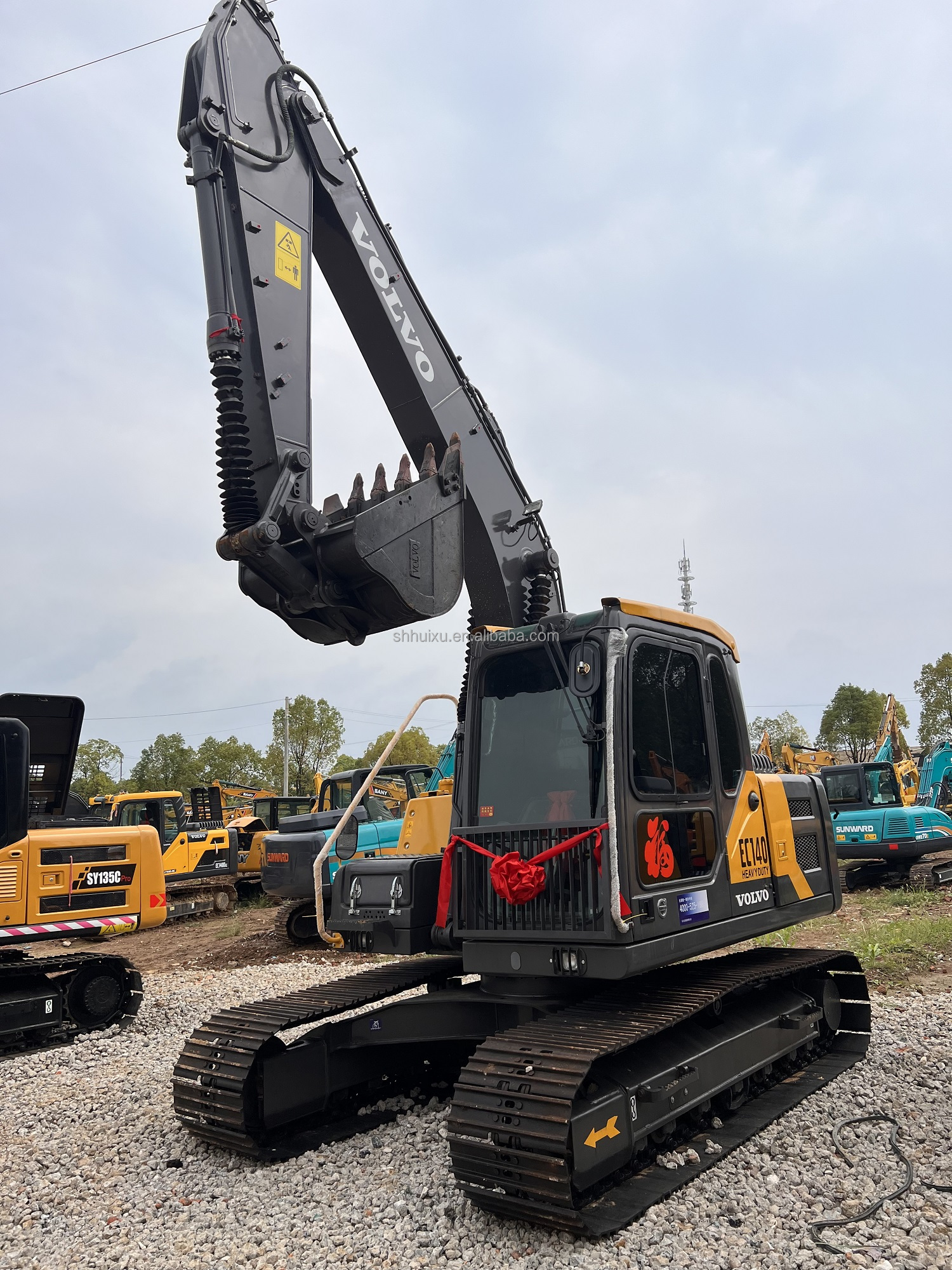Second Hand good quality crawler excavator for sale VOLVO140 380 480 /Used mini Excavator Digging Machine Made in Switzerland