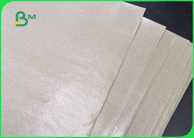 40gsm PE Coated Unbleached Kraft Paper For Food Waterproof 