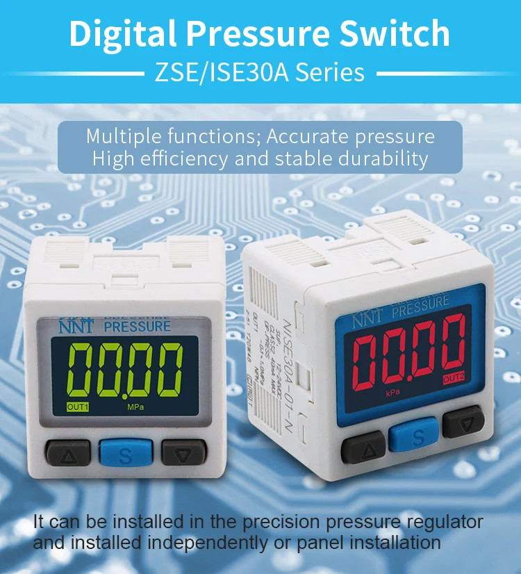 12 Volt Air Pressure Switch 30A Series Pressure Controller Vacuum Switch