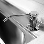 320ml Dishwasher Liquid Soap Dispenser Pe Plastic Bottle Copper Indenter