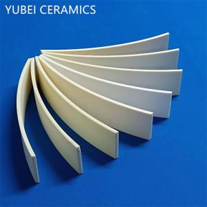 China Curved Alumina Ceramic Sheet Cambered Plate 99% Al2O3 wholesale
