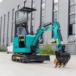 KOOP Diesel Engine Small Wheeled True Mini Diggers Narrow Bucket
