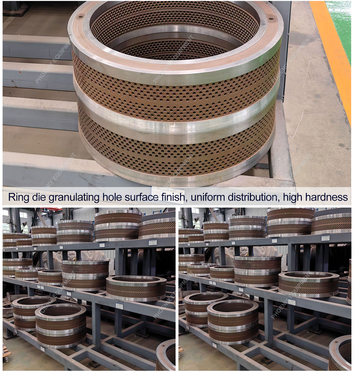 Customized 6mm 8mm Hole Diameter Range Ring Die Mould for Biomass and Feed Pellet Mill