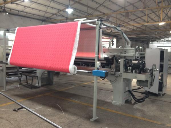 Quality Industrial Fabric Cotton Automatic Rolling Machine device 200 W 15 M/Min Roll Speed for sale