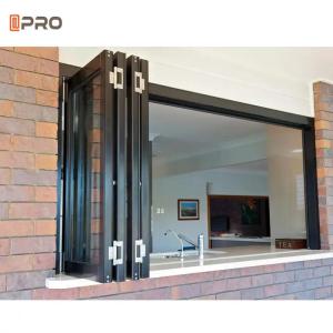 China Soundproof And Noise Reducing Aluminum Alloy Folding Windows for Residential wholesale