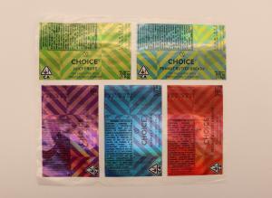 China Holographic Laser Paper Sticker with 4C PMS Printing FSC certificate wholesale