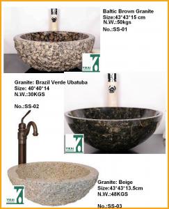 China Bathroom Vanity Sink, Granite Marble Kitchen Sink wholesale