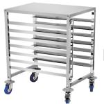 201 304 316 Food Grade Stainless Steel 32 Trays Tray Trolly /Gastronorm Trolley
