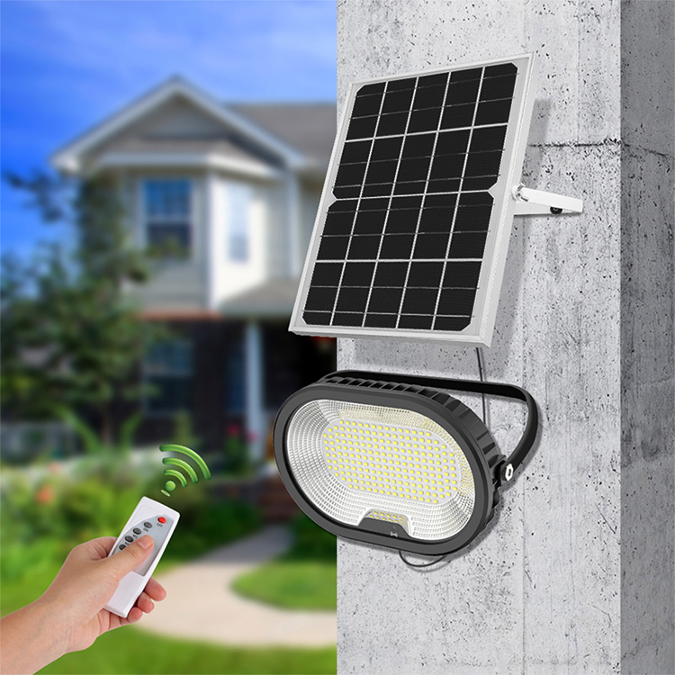 Outdoor Motion Solar Flood Light Waterproof Led Light for Motion Activated Security