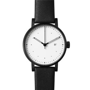 China Professional Big Dial Leather Wrist Watch With Date , Japanese Movement wholesale