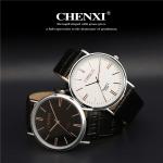 2015 New Fashion Rose Gold Watch Black White Brown Unisex Leather Watches