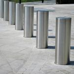 Customizable Diameter Metal Fixed Bollards Heavy Duty Parking Post Galvanised