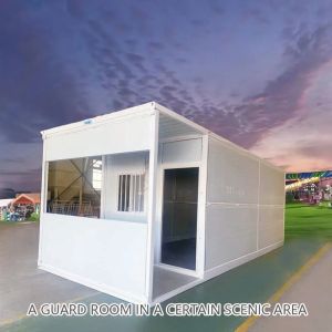 Flatpack Collapsible Foldable Modular Homes Container Thermal Insulation