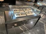 Versatile Luxury Jewelry Counter Showcase Countertop Display Case Anti Rust