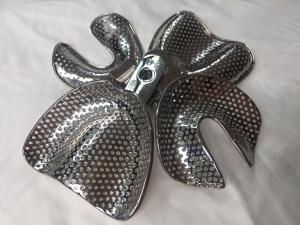 China Non Toxic Dental Impression Trays Silver Appearance ISO Certificated wholesale