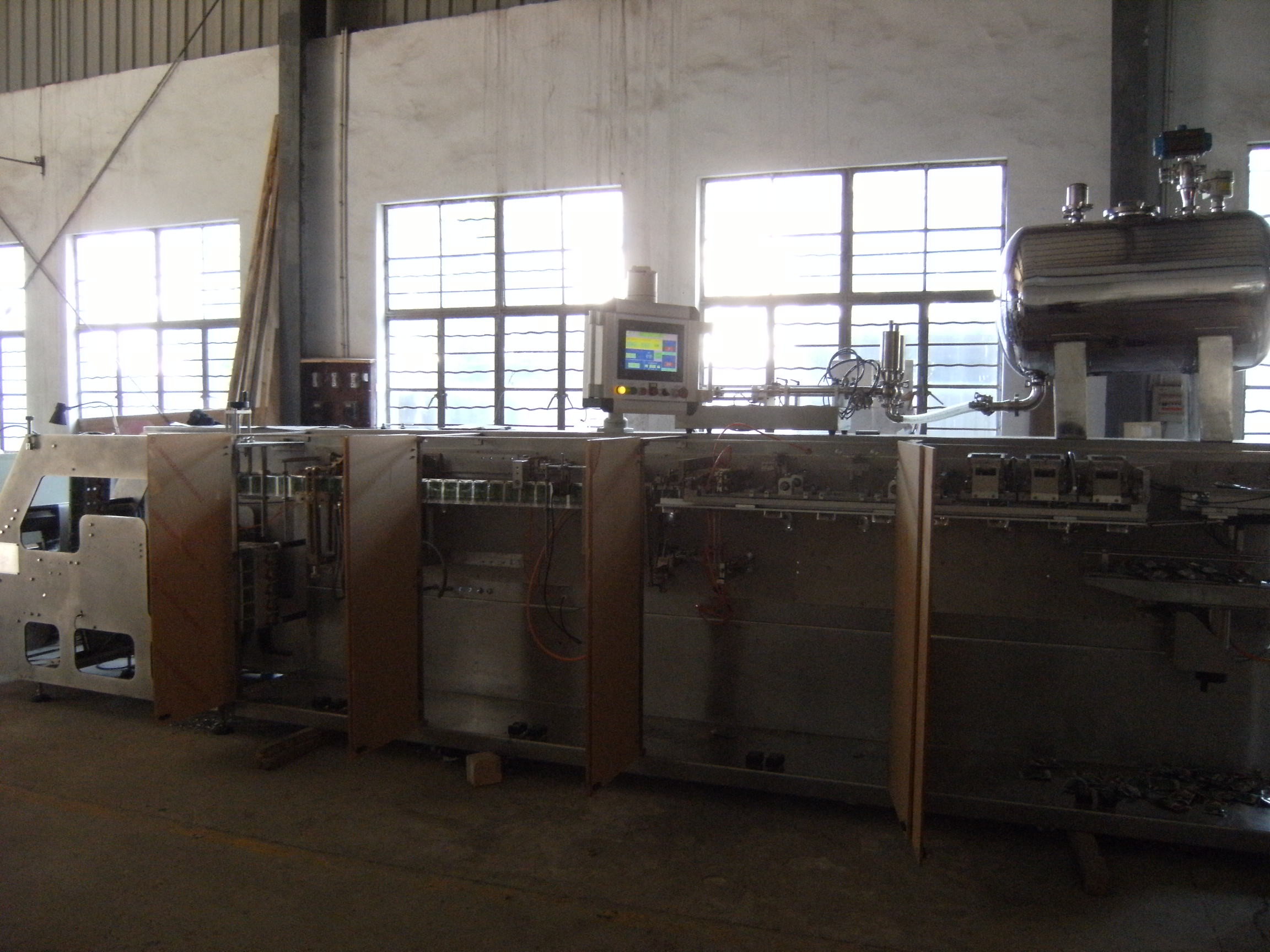 Tomato Paste Stand Up Pouch Filling Machine , Ketchup Filling And Packing Machine