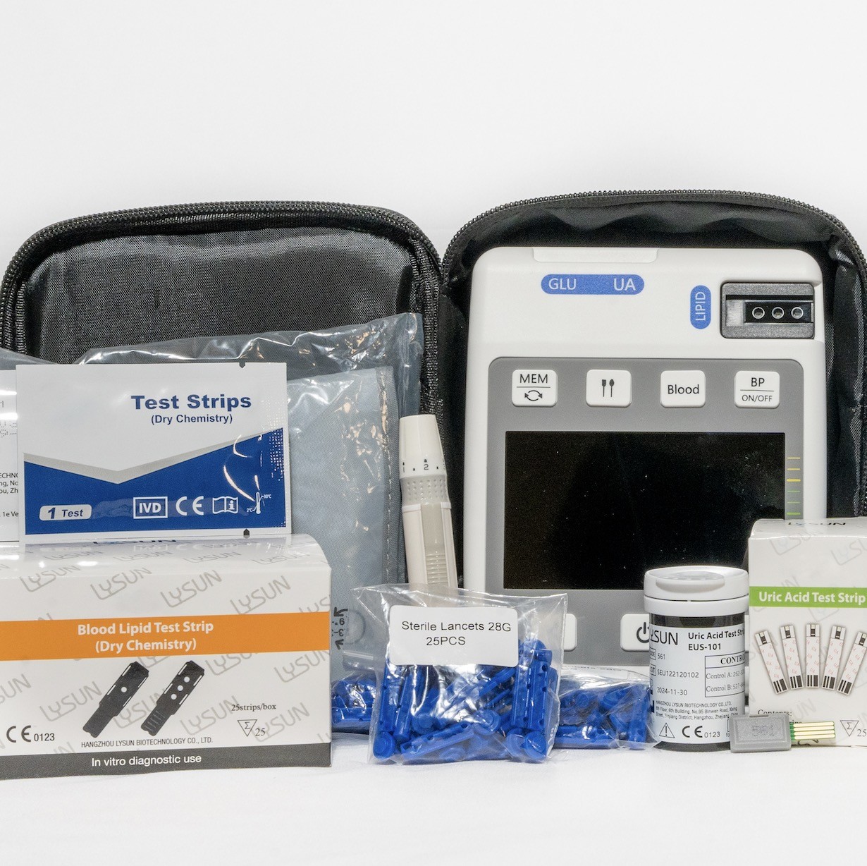Smart HZ GULP-101 Blood Glucose Tester Multi-Function Glucose Analyzer